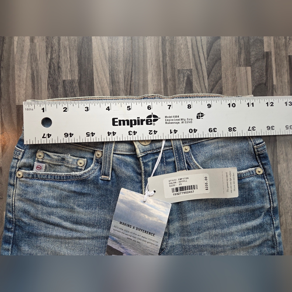 NWT Mila Super High-Rise Skinny Jeans Size 23, Ag Adriano Goldschmied - Picture 5 of 7